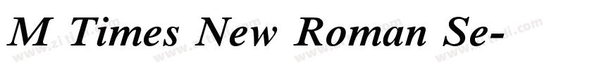 M Times New Roman Se字体转换 M Times New Roman Se字体转换